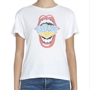 RE/DONE Logo T Shirt